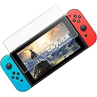 2枚入りfor Nintendo Switch 強化ガラス 保護 フィルム ブルーライト 日本硝子 硬度9H 指紋防止 スイッチ