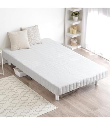 【無印良品】脚付マットレス　シングル 脚付マットレス・高密度ポケットコイル・シングル（スチール