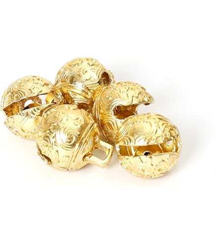 Amazon | 宝来鈴 4分 直径12mm 5個 画像の中の 銀【上メッキ仕上げ