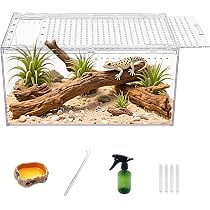 Amazon | Reptile Growth 【組み立て不要】マグネットボタン付き爬虫類