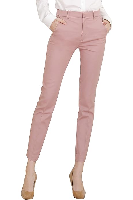 Ankle Dress Pants Trousers Slacks 