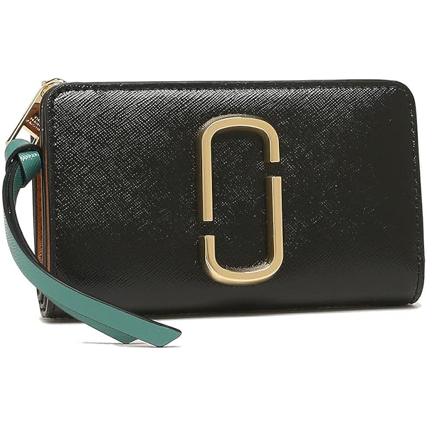 Amazon | Marc Jacobs トップジップマルチウォレット, ブラック, One