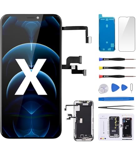 Amazon.co.jp: CYKJGS iPhone X 10用スクリーン交換用 5.8インチ