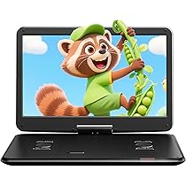 Amazon.co.jp: Surfola ポータブルDVDプレーヤー 液晶 15.6