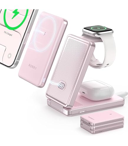 Amazon.co.jp: 【業界初】RORRY ワイヤレス充電器 4in1 AuraDock