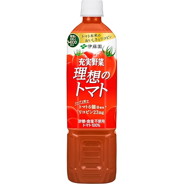 Amazon.co.jp: 伊藤園 熟トマト 730gペットボトル×15本入 : 食品