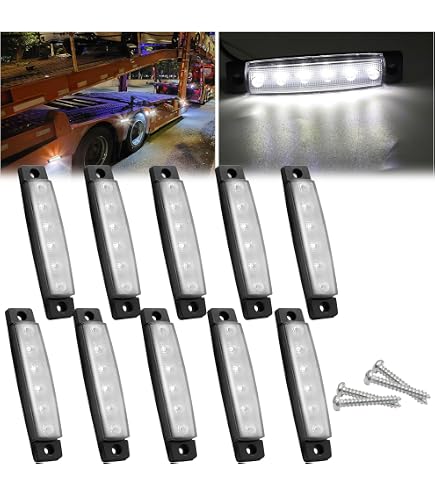 Amazon | 10コマ 24V トラック用品 シャーシマーカー LED マーカー