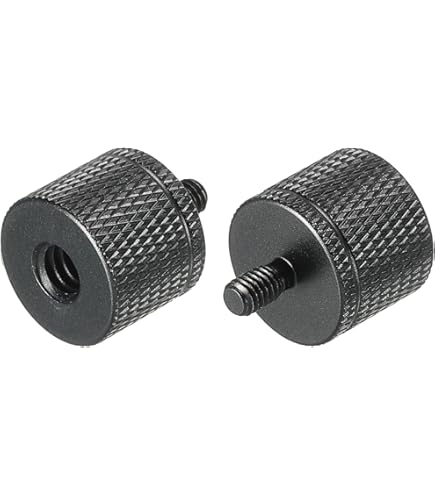 Amazon.co.jp: uxcell マイクスタンドアダプター 1/4メス x M5オス