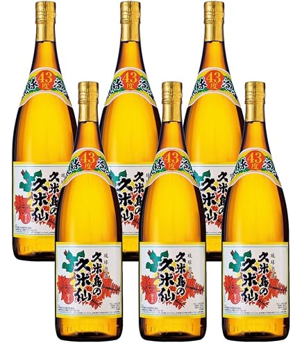 Amazon.co.jp: ［泡盛］3本セット 43度 久米島の久米仙 でいご古酒