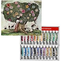 Amazon | HOLBEIN ヒグチユウコ×ホルベイン 2023 コラボアイテム 絵具