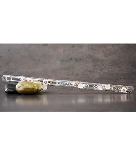 【希少品】HALL クリスタル フルート D管 545mm 希少品】HALL クリスタル フルート D管 545mm 希少品】HALL