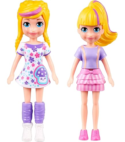 Amazon.co.jp: Polly Pocket アクティブポーズドール ジップ
