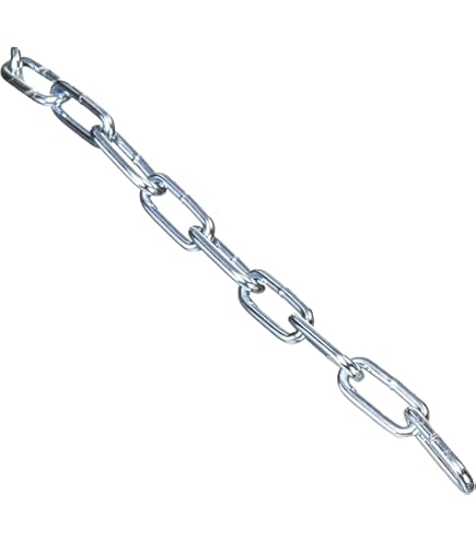 TRUSCO JIS F2106第一種規格相当 ロングリンクチェーン スチール 磨き 線径16mm×長さ4.1M~5.0M ( TIC-16-LG-M-5C ) トラスコ中山(株)