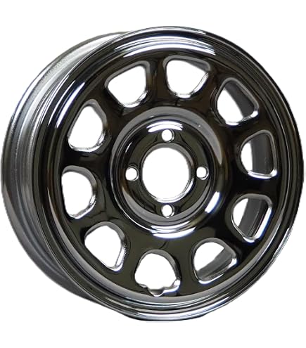 Amazon.co.jp: MLJ DAYTONA SS 14×5.0J 4H 100 +42 ブラック (レッド