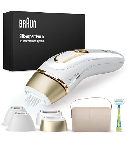 Braun IPL Silk·expert Pro 3 Home Hair Removal with Storage Bag