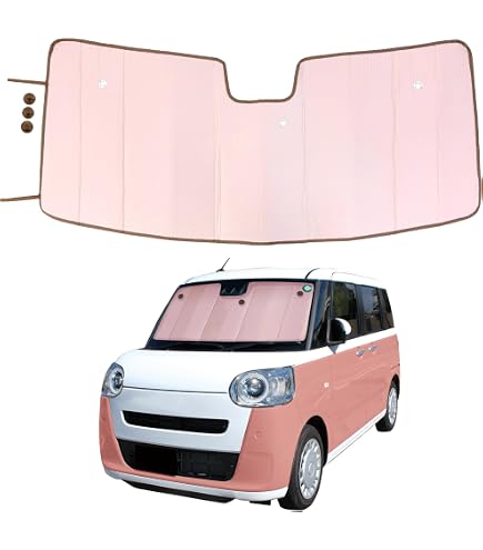 Amazon.co.jp: ムーブキャンバス LA850S サンシェード 車 フロント 軽
