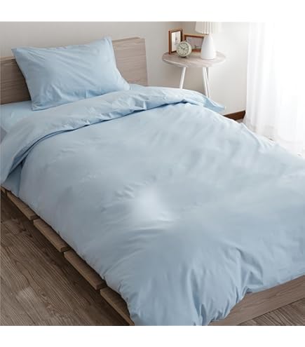 Amazon｜夜明屋 日本製 掛け布団カバー シングルサイズ 150×210cm