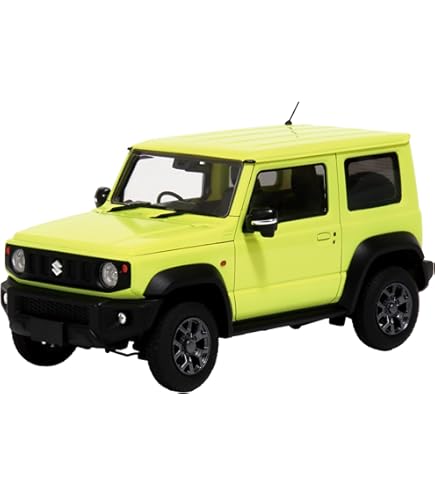 1/43 スズキ　ジムニー　JB64W XL ミニカー　キネティックイエロー Amazon | MARK43 1/43 スズキジムニー (JB64W) XL キネティック