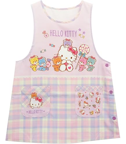 Amazon.co.jp: ポムポムプリン × ぼのぼの エプロン 保育士 女性用 M-L