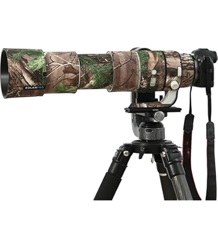 Amazon | ROLANPRO 防水レンズ迷彩コート Canon RF 200-800mm F6.3-9用