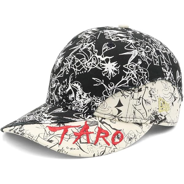Amazon | [ニューエラ] 9FIFTY TARO OKAMOTO 岡本太郎 パッチ ブラック
