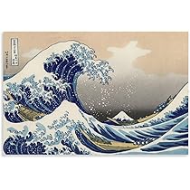 キャンバス プリントアート 葛飾北斎 富嶽三十六景 神奈川沖浦インテリア 額付き キャンバス プリントアート 葛飾北斎の富嶽三十六景 神奈川沖浪