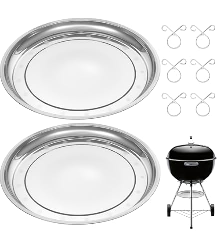 BBQNovation Edelstahl Vulkan 30cm - Für Kamado & Kugelgrills