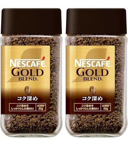 Nescafe Gold Blend 80g×24 コク深め Amazon.co.jp: ネスカフェ ゴールドブレンド コク深め 80g×24個セット