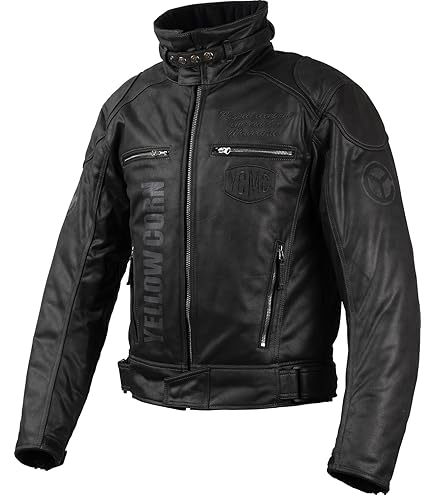 【牛革】イエローコーン レザージャケット 黒 L ライダースジャケット Amazon | イエローコーンレザージャケットYCL001-BK/IV-M | ジャケット