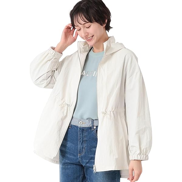 Couture broochうす軽アウターバックフリルシアーブルゾン　36 couture brooch（クチュールブローチ）の「◇【ロングシーズン