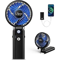 Amazon | 首掛け扇風機、HandFan ハンズフリー ポータブル 小型