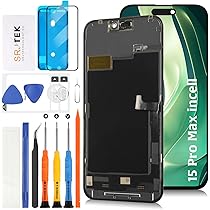 Amazon.co.jp: SRJTEK For iPhone 15 Pro Max incell 液晶パネル