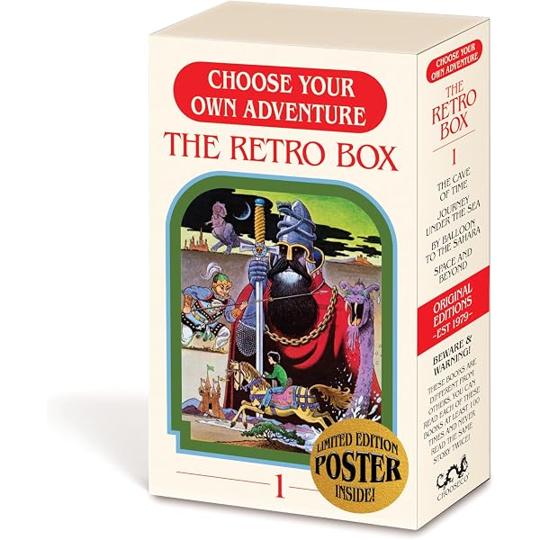 Amazon | Choose Your Own Adventure 4-Book Boxed Set #1: Origin