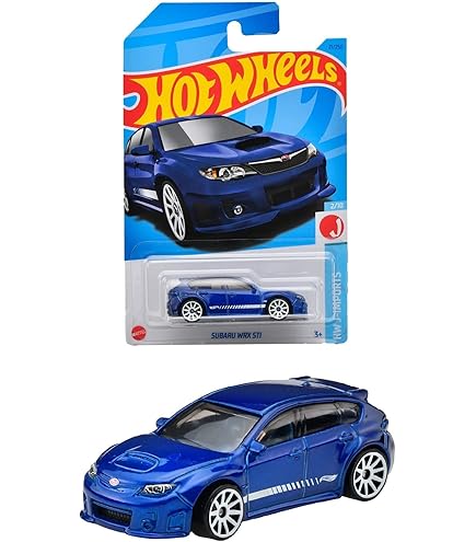 Amazon | ホットウィール(Hot Wheels) ベーシックカー スバル WRX STI
