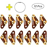 OMUKY自在金具 アルミ ロープストッパー 三角ロープフック ロープ長さ調整 テント ロープ張り アウトドアキャンプ テント グッズ アウトドア 釣り 旅行用品