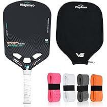 ピックルボール パドル HOOWAN カーボン 熱成形ユニボディ エッジフォーム Amazon | Yotiger ピックルボールパドル 18K T700 カーボン