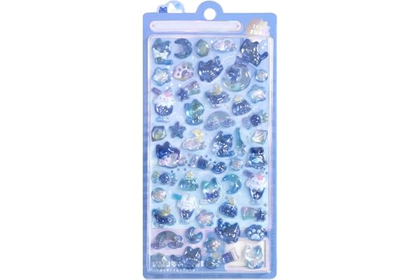 立体シール 3d浮き彫り 携帯電話飾り用 貼り付け可能 手芸用品 DIY用 手帳用 子供 女の子 ごほうびシール 装飾用 (BBW-23)