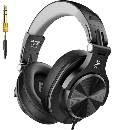 Amazon.co.jp: Joyzan オーバーイヤー 有線ヘッドホン 折りたたみ式