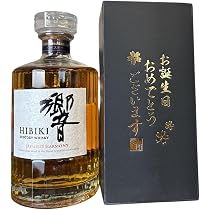 Amazon.co.jp: 誕生日おめでとう サントリー ウイスキー 響 JAPANESE 