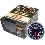 Amazon Co Jp オートゲージ 52mm 追加メーター 時計 アンバーレッドled切替機能付 Pkシリーズ 車 バイク