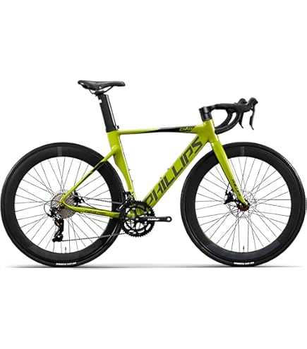 Amazon | LCUAYQ ロードバイク 20段変速 700Cx28C ディスクブレーキ