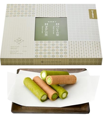 Amazon | 源吉兆庵 お菓子 福渡せんべい抹茶 詰合せ 18枚入 ギフト