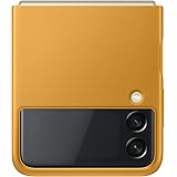 Galaxy Z Flip3 5G Leather Cover/マスタード [by Galaxy純正 国内正規品]EF-VF711LYEGWW