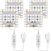 育成ライトセットLED14個パネル2個写真1、2全てセットです Amazon.co.jp: 【公式】BRIM(ブリム) PANEL DUO 植物育成ライト LED