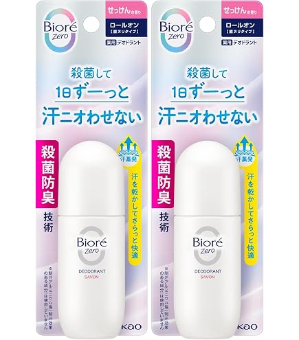 Amazon.co.jp: ビオレ デオドラントZ ロールオン 無香性 [医薬部外品