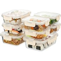 Amazon｜S SALIENT 耐熱 ガラス 保存容器 タッパー レンジ対応 密閉 食