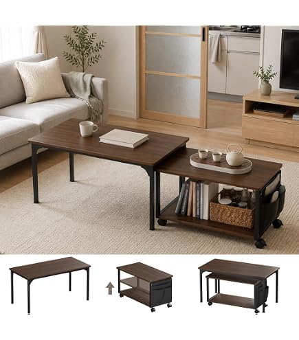 Amazon.co.jp: IKEA (イケア) KRAGSTA クラーグスタ ネストテーブル2点