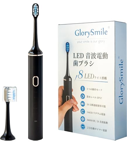 電動歯ブラシ 【新品】ガウラ TEE BRIGHT LED付きホワイトニング電動