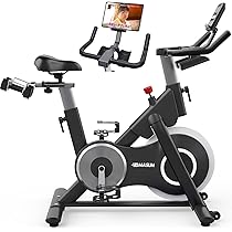 Amazon | DMASUN エアロバイク スピンバイク 静音 フィットネスバイク