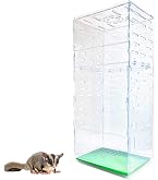 Amazon | フクロモモンガ用アクリル飼育ケージH50Hiフルセット Amazon | フクロモモンガ用アクリル飼育ケージH50Hiフルセット